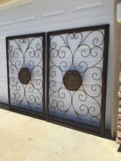 60 x 40 metal decor
