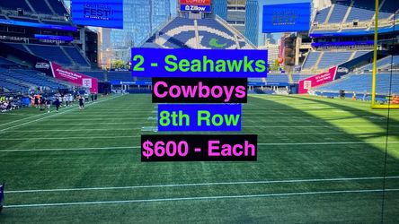Seahawks Cowboys Tickets