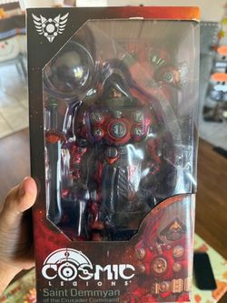 2026 SDCC Four Horsemen Cosmic Legions Saint Demmyan of the Crusader Command MIB