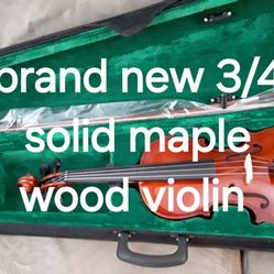 Brand New 3/4 Sized Violin 