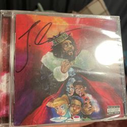 J Cole Signed Cd