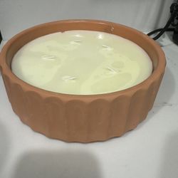 Huge 5 Wick Citronella Terracotta Candle 