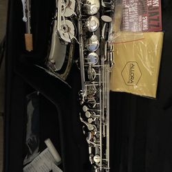 Alto Saxophone Nickel And Silver 
