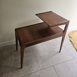 Kurt Østervig Danish McM 2 tier Teak side table 