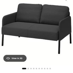 ikea Small Gray Loveseat 