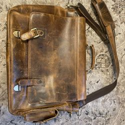 Kodiak Messenger Bag - Real Leather