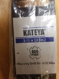 Kateya Masonry drill bits 13 inch