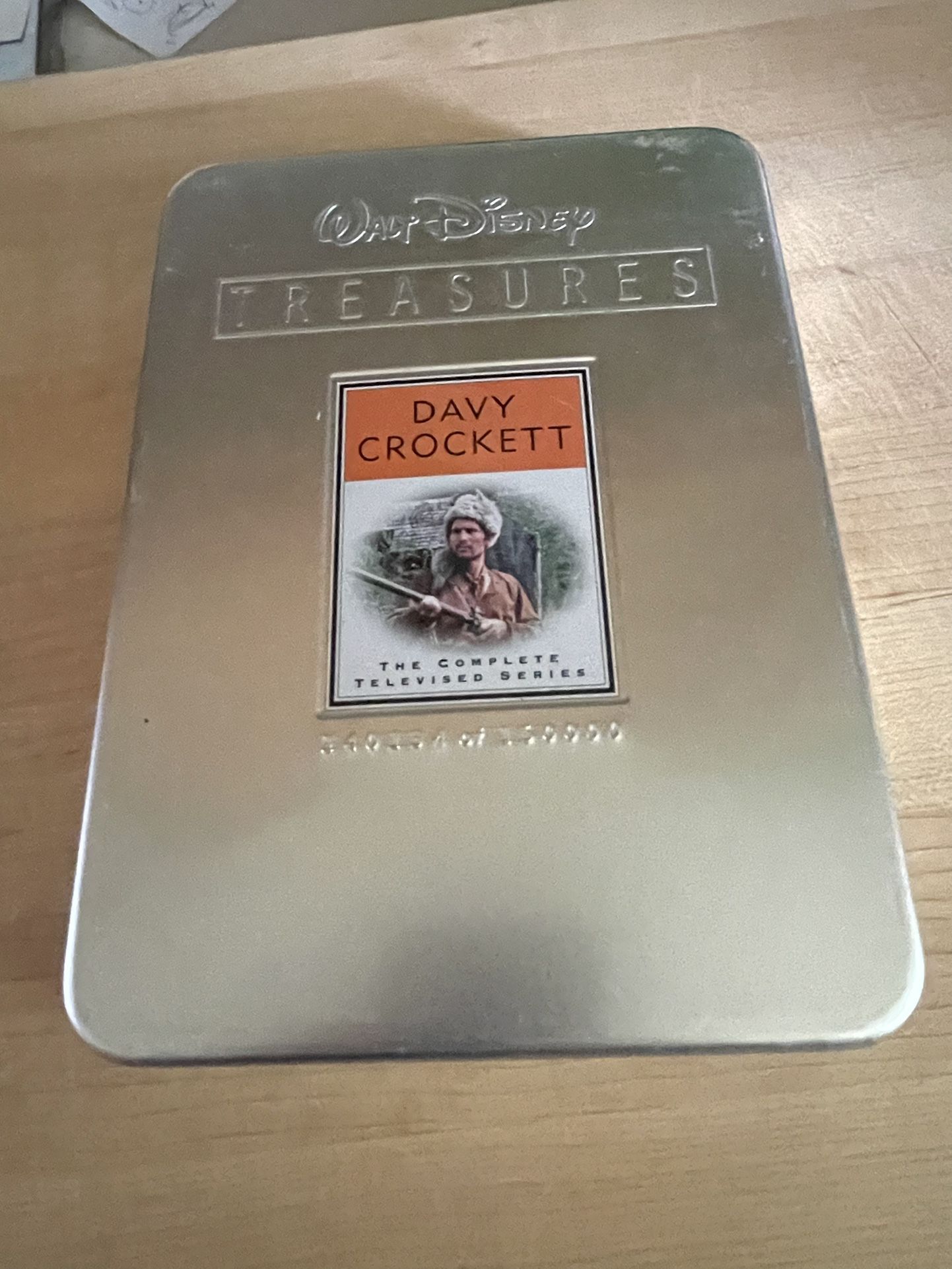WALT DISNEY TREASURES DAVY CROCKETT THE COMPLETE TV Series Metal Case