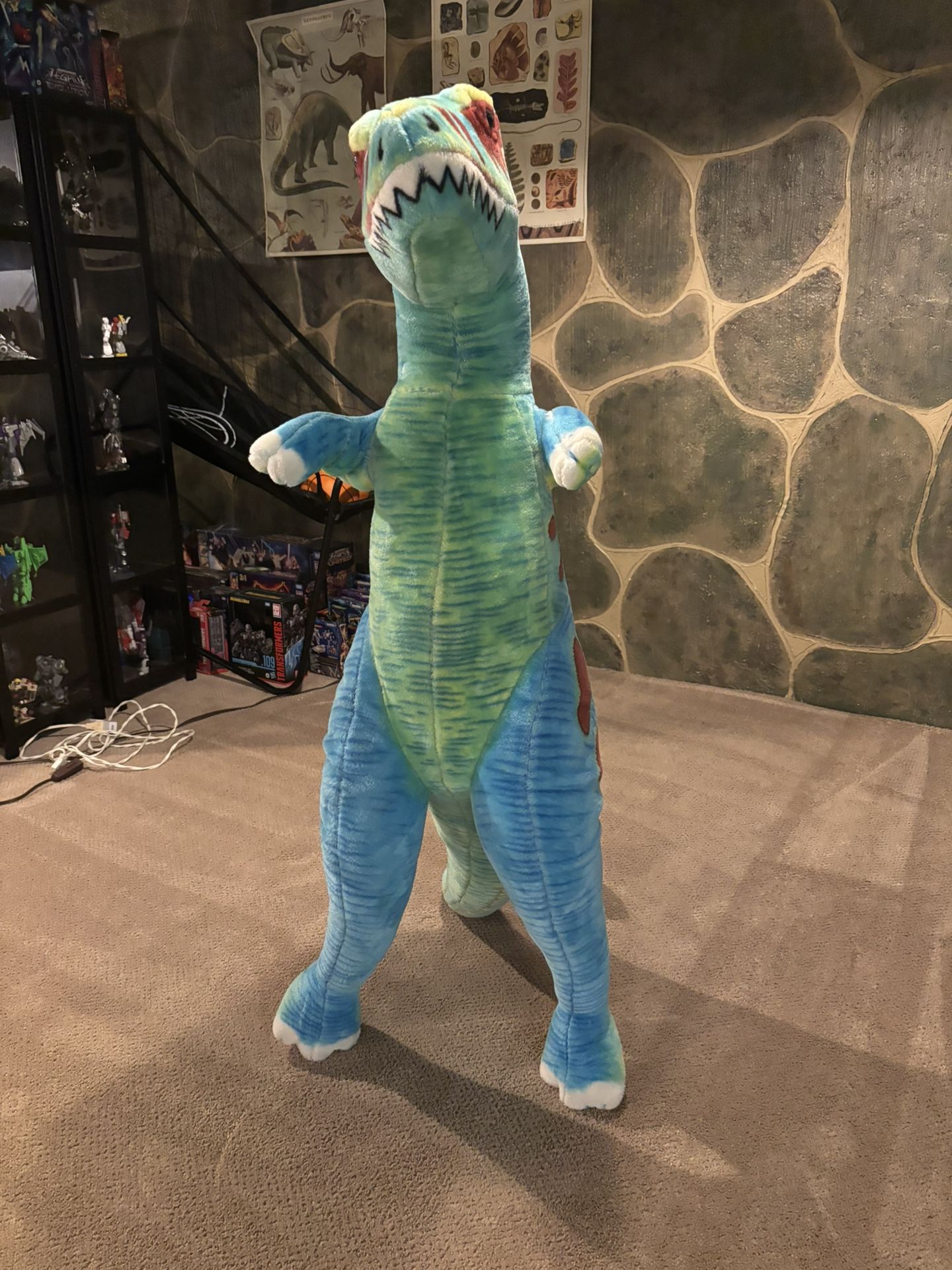 Large Stuffed Dinosaur — 4 Feet