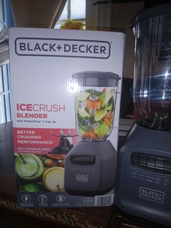 Black+ decker ice crush blender