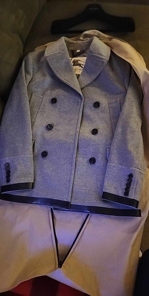 Mens Burberry Peacoat 