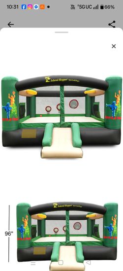 Bouncy house w generator