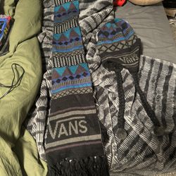 Vans Beanie And Scarf Matching 