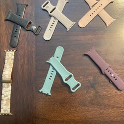Lot Of 6 Apple Watch Bands 