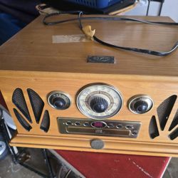 SPIRIT OF ST LOUIS TURNTABLE/CD PLAYER NEW