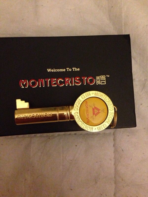 Montecristo Social Club Punch Cutter Key