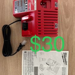 Milwaukee m18 and m12 charger