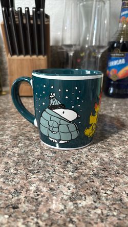 Peanuts Snoopy Winter Holiday Ceramic Mug