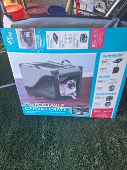 PORTABLE CANVAS CRATE