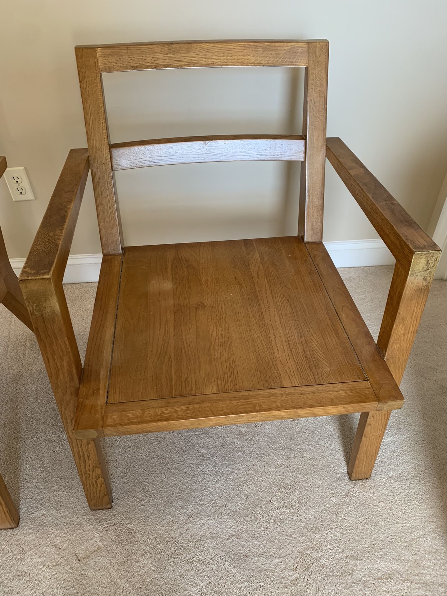 2 Wood Chairs for Sale in Jacksonville Beach, FL OfferUp