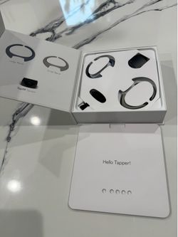 TapXR - Wrist Worn Keyboard, AirMouse & Controller for VR, AR, MR, Tablets, PC, Laptops, Smartwatch, Smartphones, TVs & Projectors.