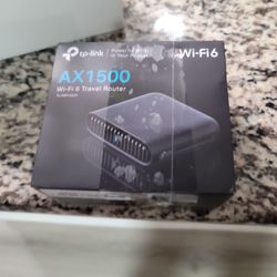 TP Link Private Travel Router AX1500 Wifi 6 