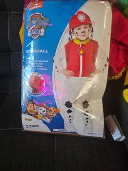 New Paw Patrol Toddler Costume