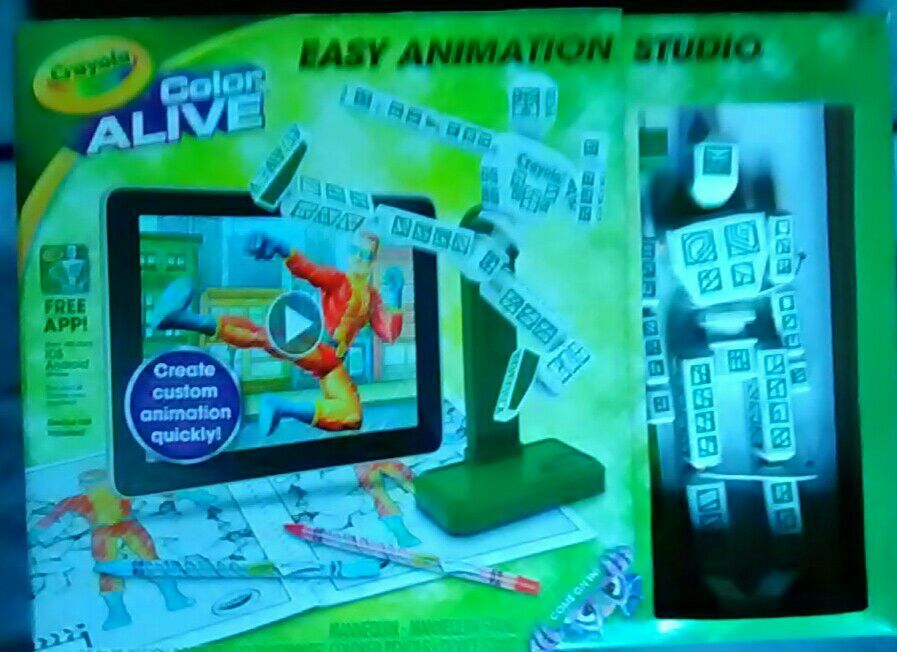 Crayola Color Alive Easy Animation Studio NIB
