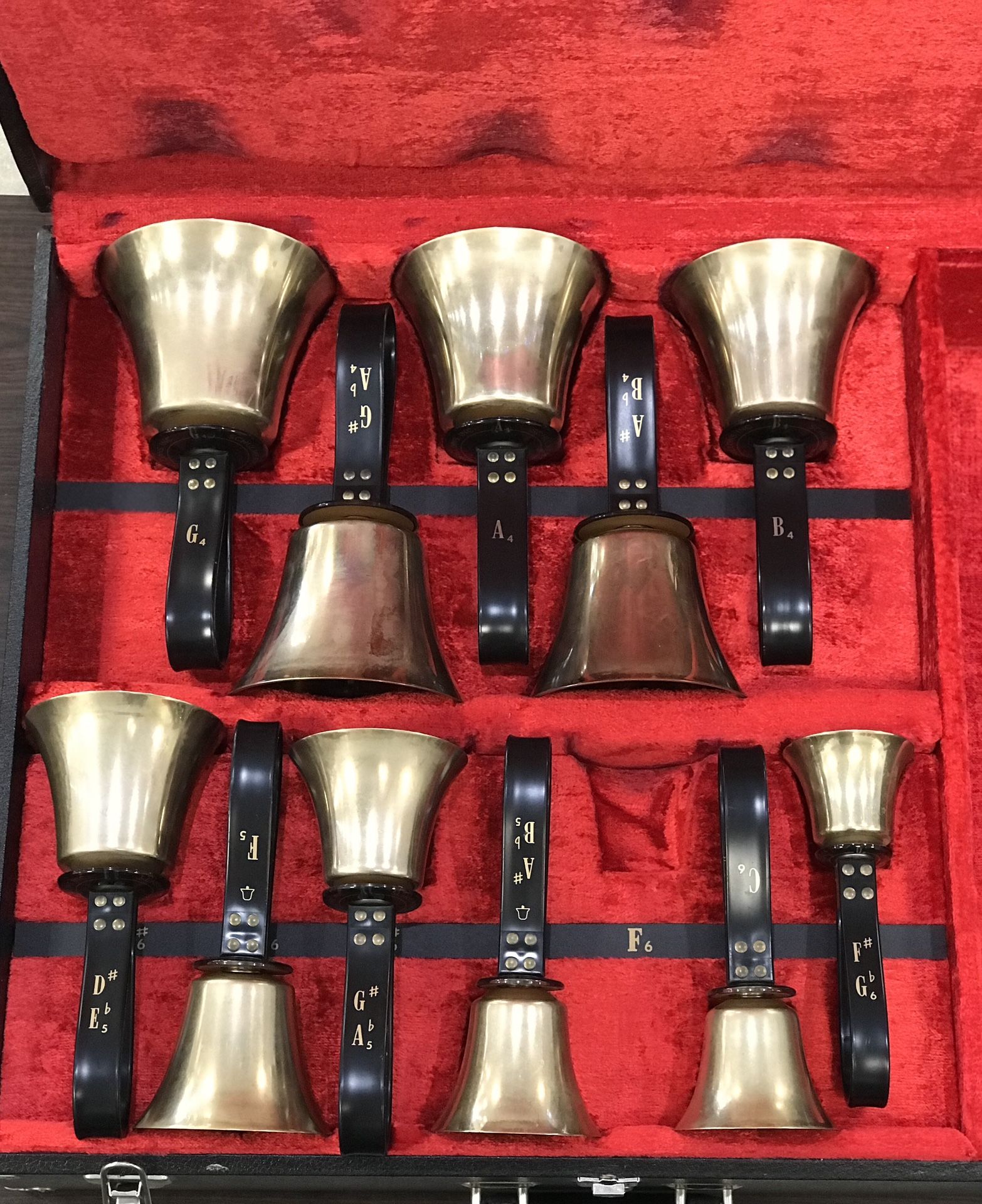 Schulmerich Hand Bells With Case