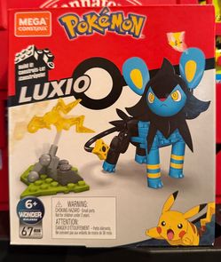 NEW Mega Bloks Pokémon Luxio Building Kit Toy