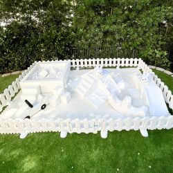 WHITE DELUXE SOFT PLAY SET