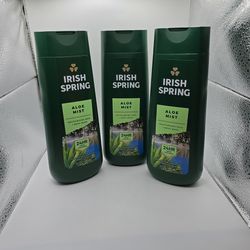 Half Off Retail - 3 Bottles Of Irish Spring Body Wash