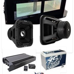 BRAND NEW POWERFUL BASS PACKAGE KICKER SOLO X 15” CUSTOM BOX INSTALLED