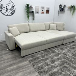 Thomasville Sleeper Sectional Couch - Free Delivery 