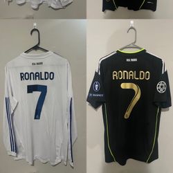 Real Madrid 2010-11 Home Away Ronaldo Jersey 