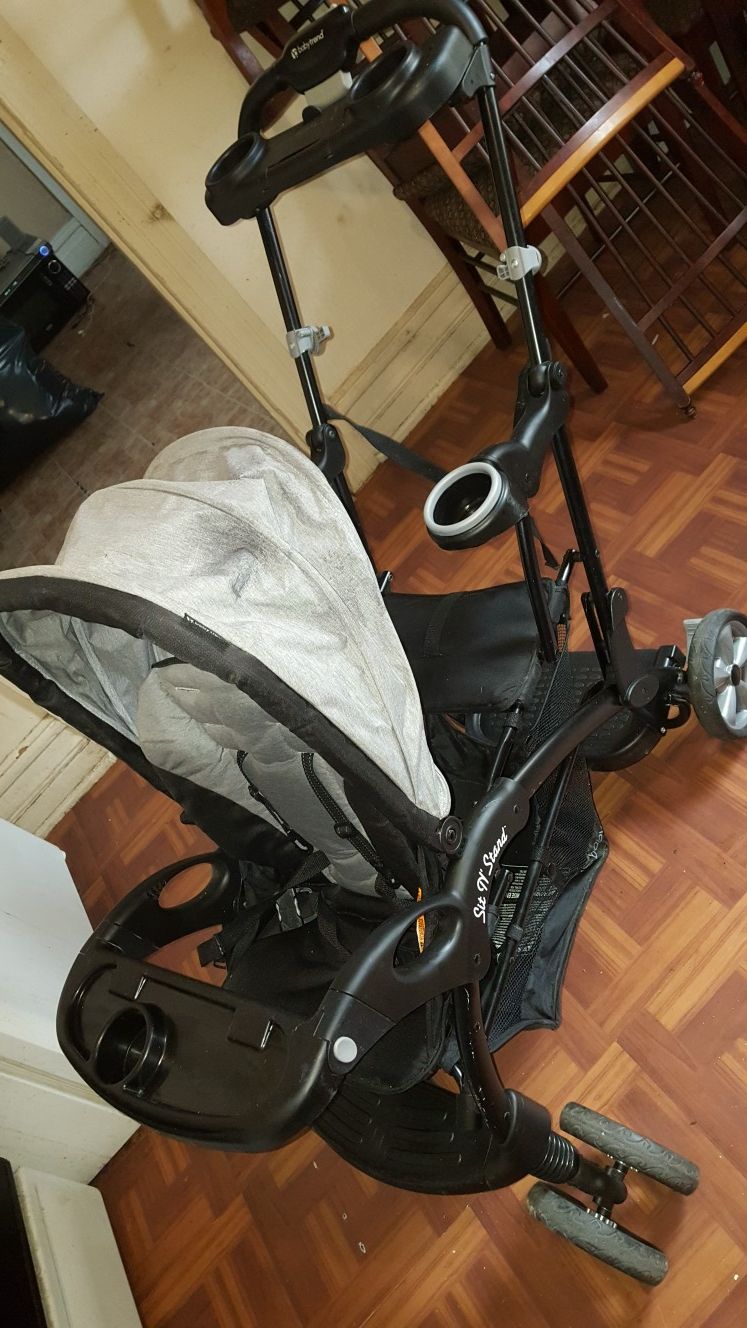 Double Stroller Sit N Stand