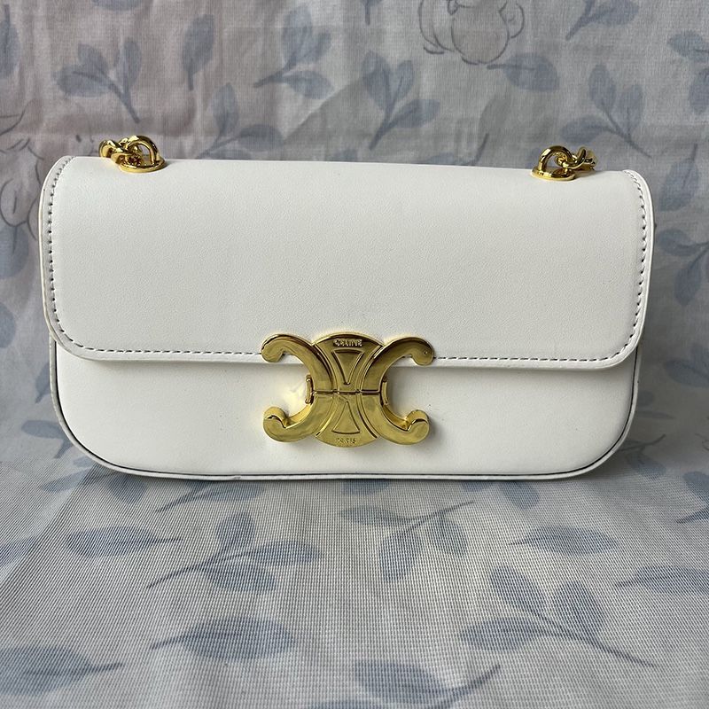 White Chain Handbag
