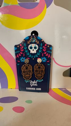 Mexican Halloween earrings 1 pair