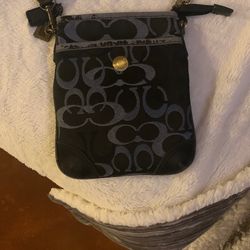Vintage Coach Crossover Bag