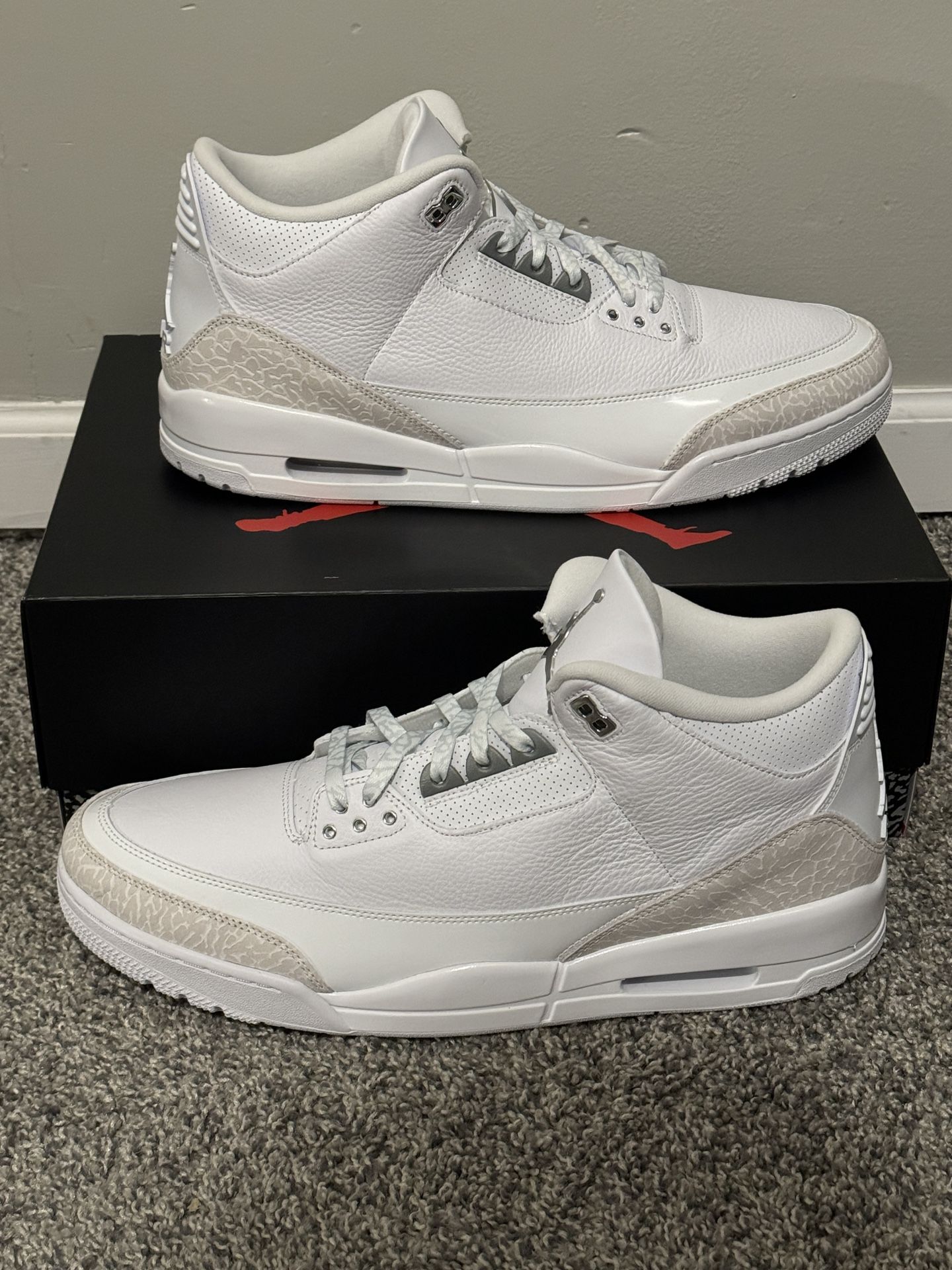 Air Jordan 3 Retro Pure Money 2025 Men’s Size 16 (SKU: CT8532-111)