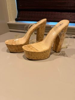 No Doubt Cork Heels