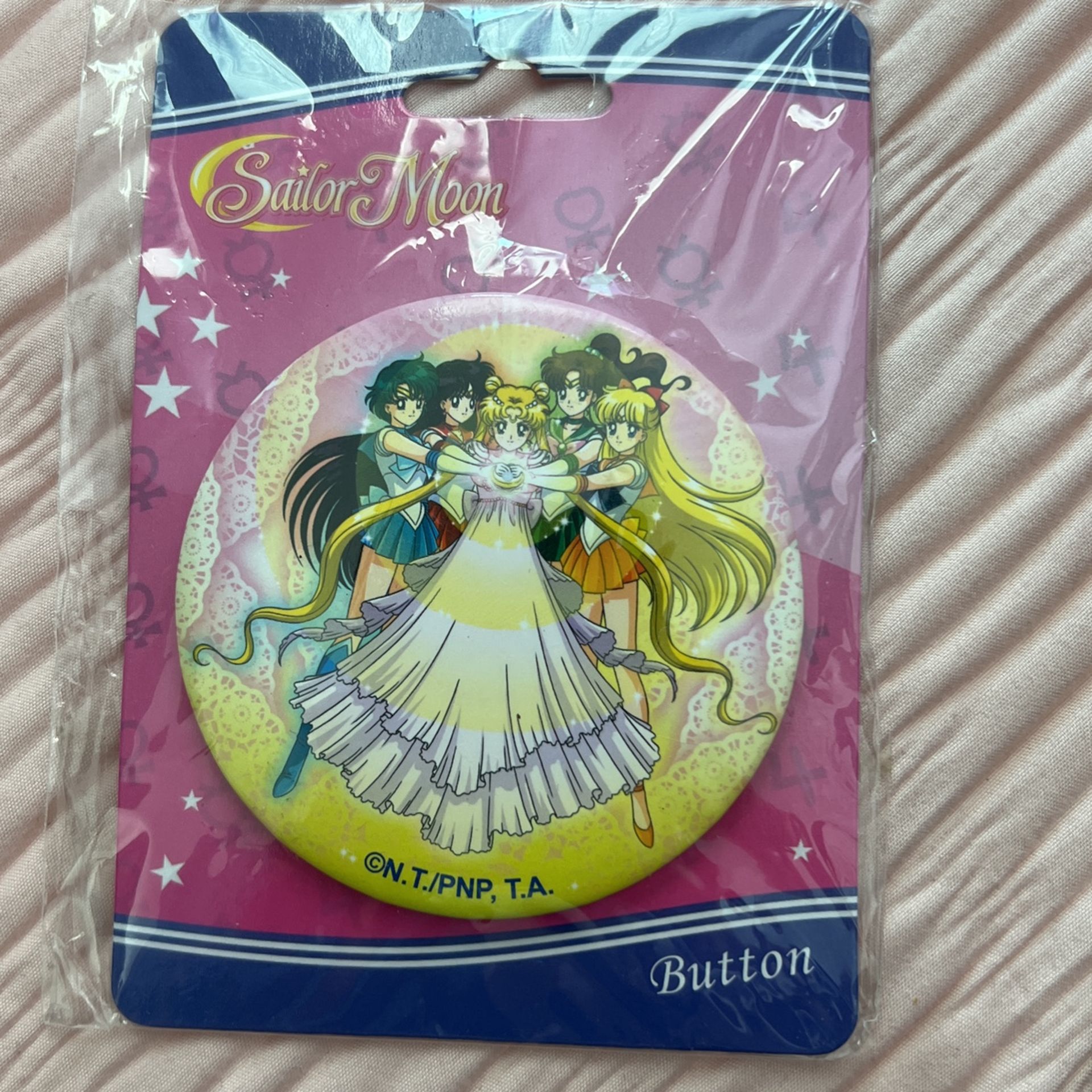 Sailor Moon Scouts Button Pin