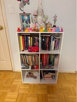 White shelf