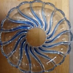 Mikasa Peppermint Sweet Cobalt Dish