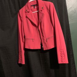 Beautiful pink dress jacket ladies size 2