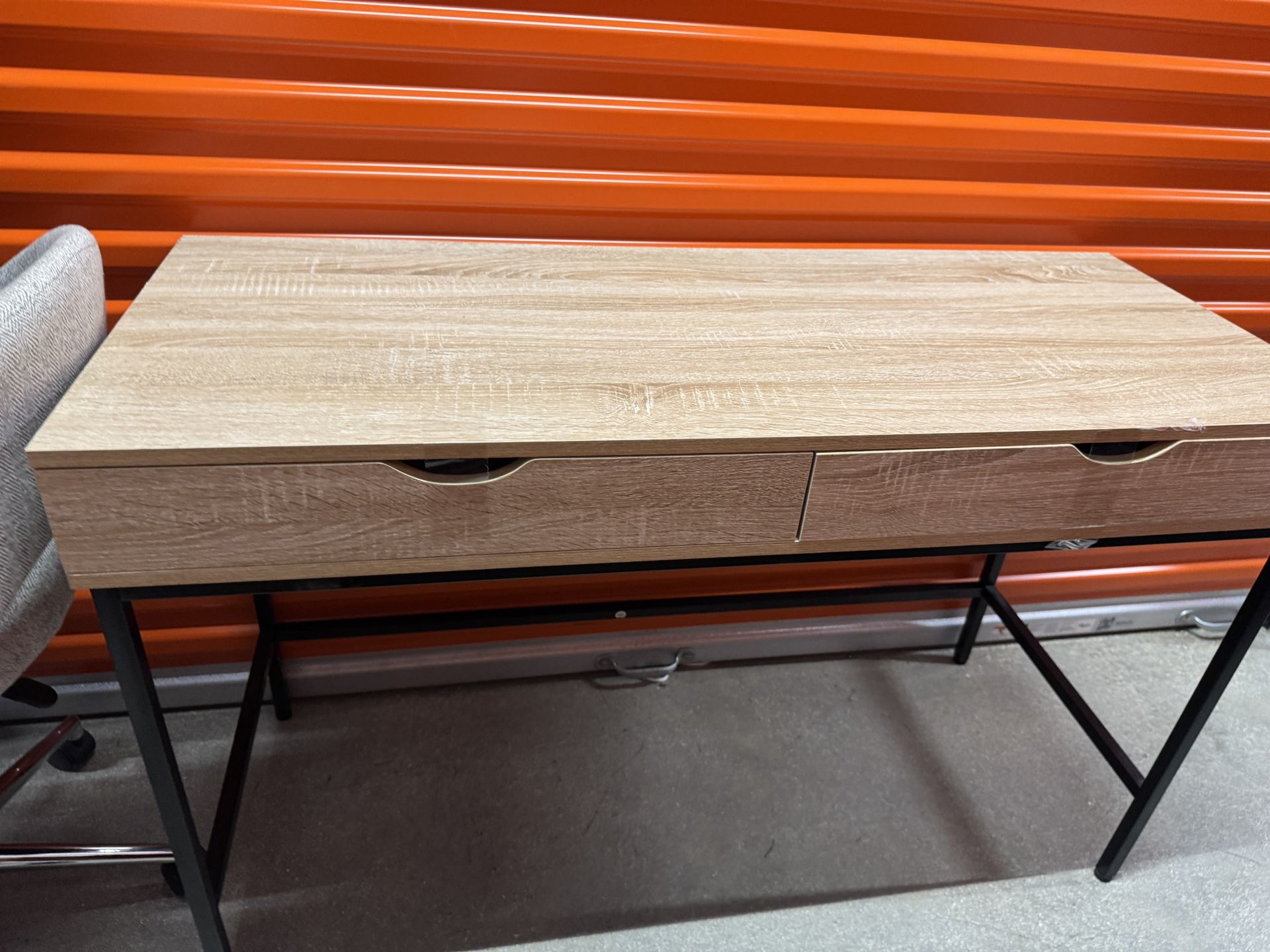 Home Office Set  Wooden Desk + Chair