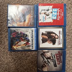 Blu-ray movies used