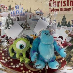 Tokyo Disney Monsters Inc Plushie Keychain/Pin/Ornament