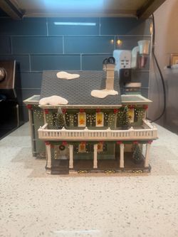 Christmas Village Miniature House Figurine