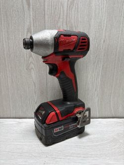 Milwaukee 2656-20 1/4" M18 Cordless Hex Impact Driver w/Battery (A1G013783)